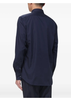 BROOKSFIELD long-sleeve poplin shirt - Blue