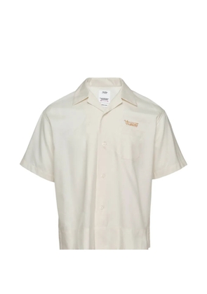 visvim embroidered short-sleeve shirt - White