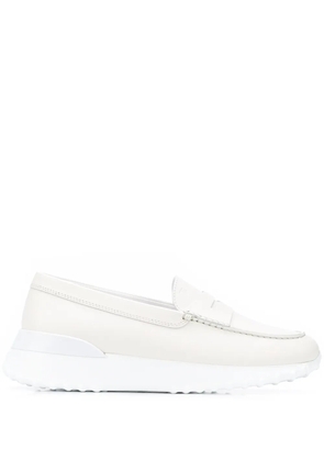 Tod's rubber-sole loafers - White