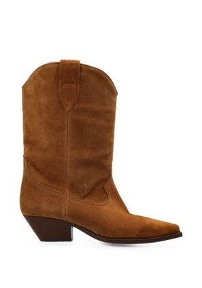 ISABEL MARANT suede western-style boots - Brown