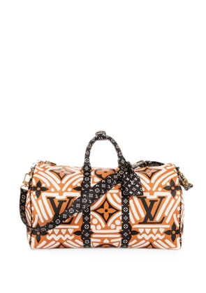 Louis Vuitton Pre-Owned Crafty Collection Keepall travel bag - Orange