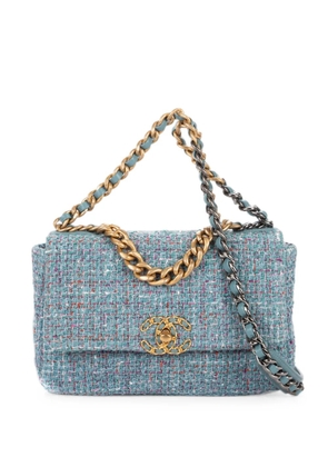 CHANEL Pre-Owned medium 19 Flap tote bag - Blue