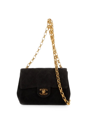 CHANEL Pre-Owned quilted CC turn-lock cross body bag - Black