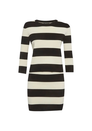 Theory striped knit skirt set - White