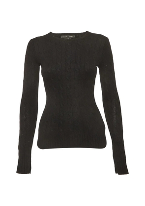 Ralph Lauren Vintage cable-knit sweater - Black