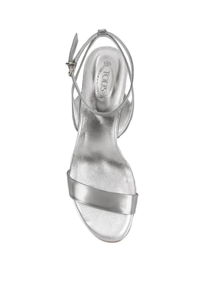 Tod's strappy block heel sandals - Metallic