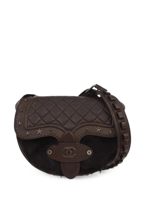 CHANEL Pre-Owned 2014 Paris-Dallas shoulder bag - Brown