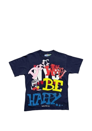 Better with Age graphic-print T-shirt - Blue