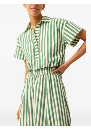 Marie Oliver Sierra sriped top - Green