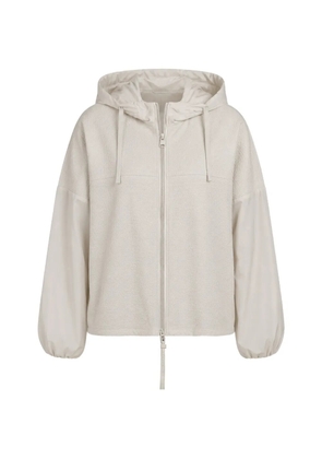 Duno Rumble hooded jacket - White