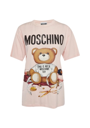Moschino Pre-Owned Teddy Bear motif T-shirt - Pink