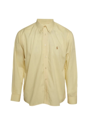 Polo Ralph Lauren Vintage embroidered Pony long-sleeve shirt - Yellow