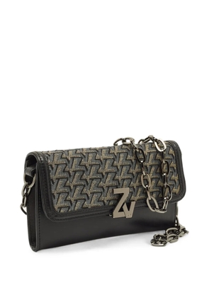 Zadig&Voltaire Le City printed crossbody bag - Black