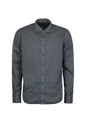 Hannes Roether long-sleeve button-up shirt - Grey