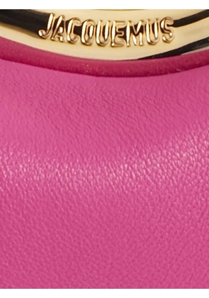 Jacquemus Pre-Owned Le Petit Calino circular-handle clutch bag - Pink