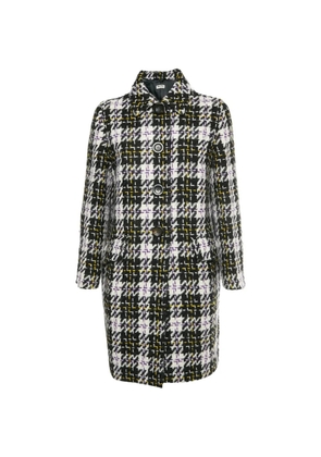Miu Miu Pre-Owned houndstooth wool coat - Black