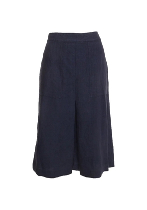 Polo Ralph Lauren Vintage Chambray linen midi skirt - Blue