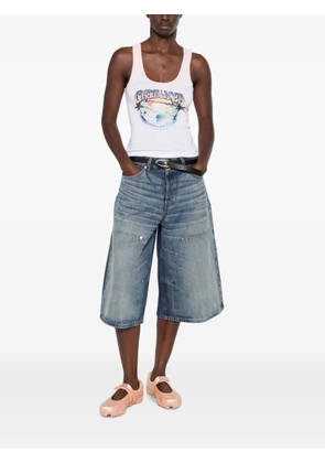 Casablanca graphic-print tank top - White