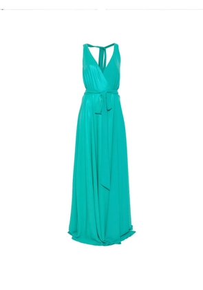 LE RJTANGE tie-waist maxi dress - Green