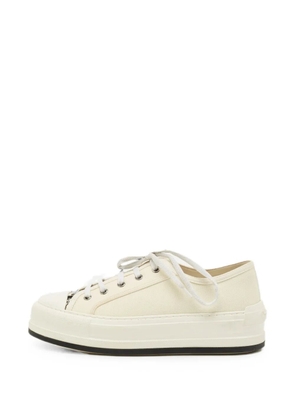 Christian Dior Pre-Owned Walk'n'Dior platform sneakers - White
