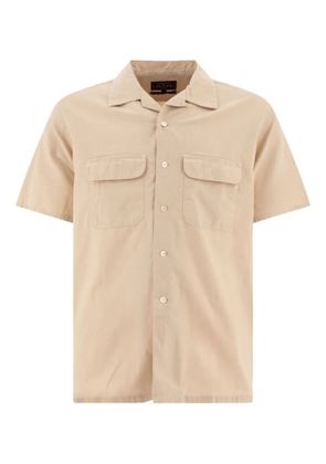 BEAMS PLUS open-collar pocket shirt - Neutrals