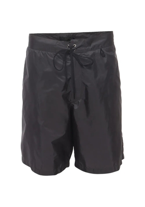 Prada Pre-Owned drawstring swim shorts - Grey