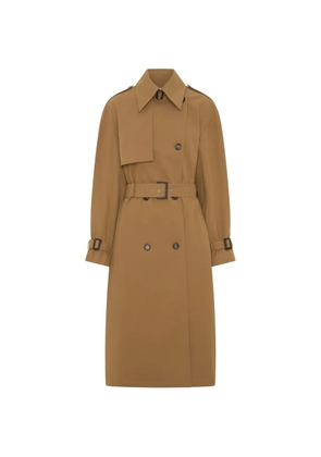 Anna Quan Farren belted double-breasted trench coat - Brown