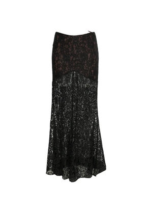 De La Vali Pasion maxi skirt - Black