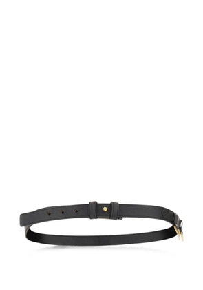 GIANNI CHIARINI leather charm-detail belt - Black