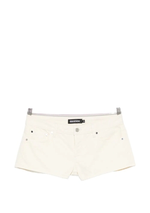 EB Denim Portman low-rise shorts - Neutrals