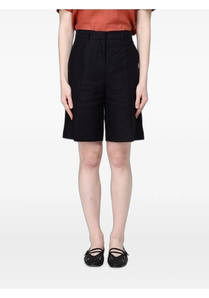 Colmar tailored linen shorts - Black