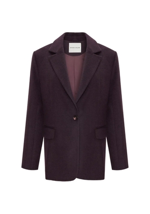 OCCLEUS Charli peaked-lapel blazer - Purple