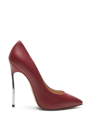 Casadei Blade Minorca leather pumps - Red