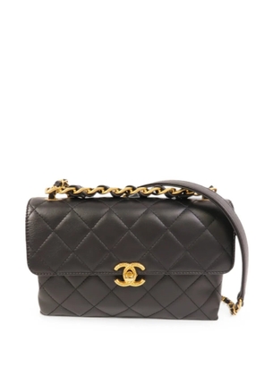 CHANEL Pre-Owned CC turn-lock shoulder bag - Black