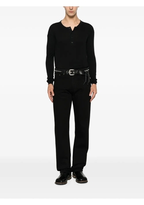Sunflower belt-loops jeans - Black