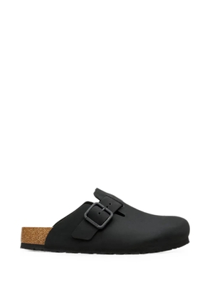 Birkenstock Boston buckle-fastening mules - Black