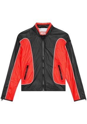 Diesel J-Blinkid-A colour-block bomber jacket - Black