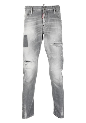DSQUARED2 distressed-effect slim-fit jeans - Grey