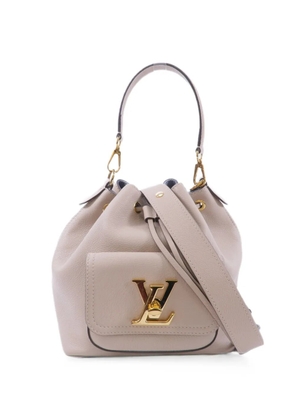 Louis Vuitton Pre-Owned Lockme bucket bag - Neutrals