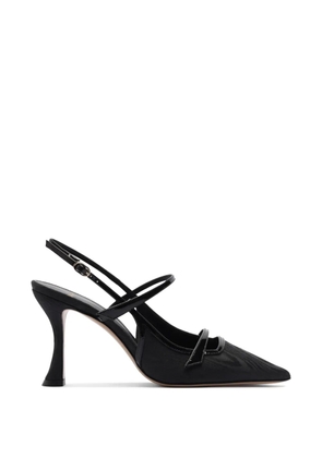 Alexandre Birman Tita Moire slingback pumps - Black