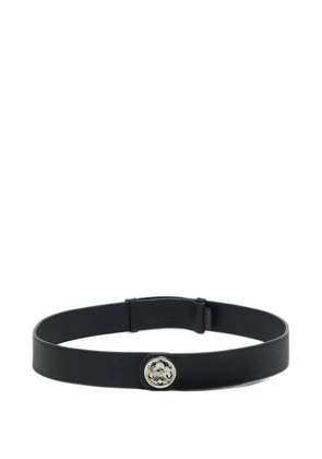 Charriol floral-buckle adjustable belt - Black