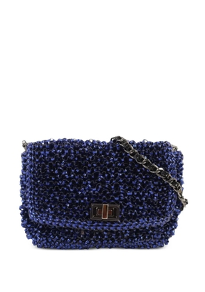 Anteprima Wire chain cross body bag - Blue