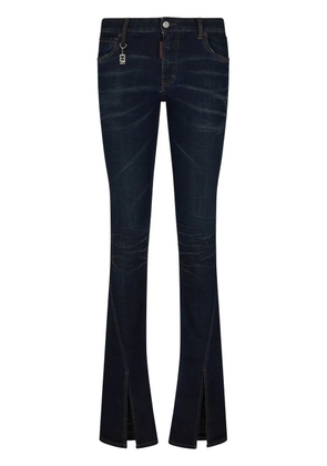DSQUARED2 Icon-charm flared jeans - Blue
