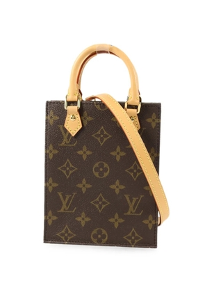 Louis Vuitton Pre-Owned small Monogram Sac Plat tote bag - Brown