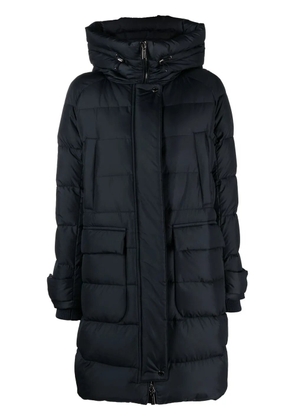 Moorer Christine single-breasted padded coat - Blue