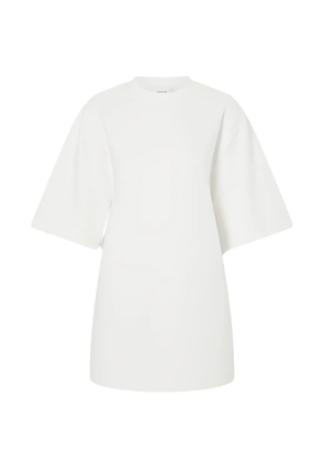 WARDROBE.NYC heart-cutout mini T-shirt dress - White