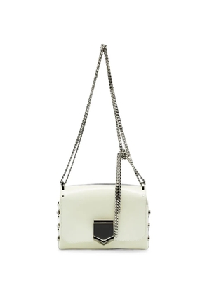 Jimmy Choo Pre-Owned Lockett City crossbody bag - White
