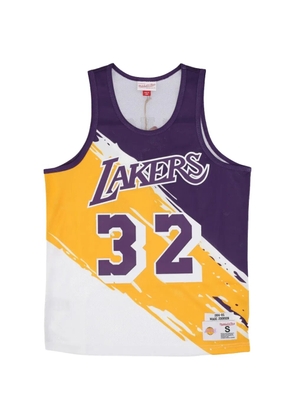 Mitchell & Ness Lakers Magic Johnson paint brush tank top - Purple