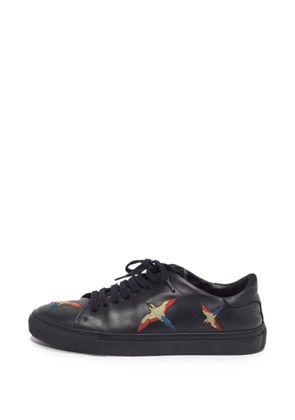 Axel Arigato bird-embroidered sneakers - Black