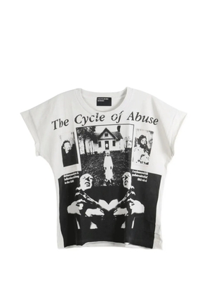 Enfants Riches Déprimés The Cycle of Abuse cotton T-shirt - White